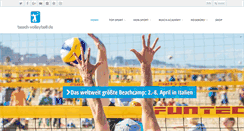 Desktop Screenshot of beach-volleyball.de